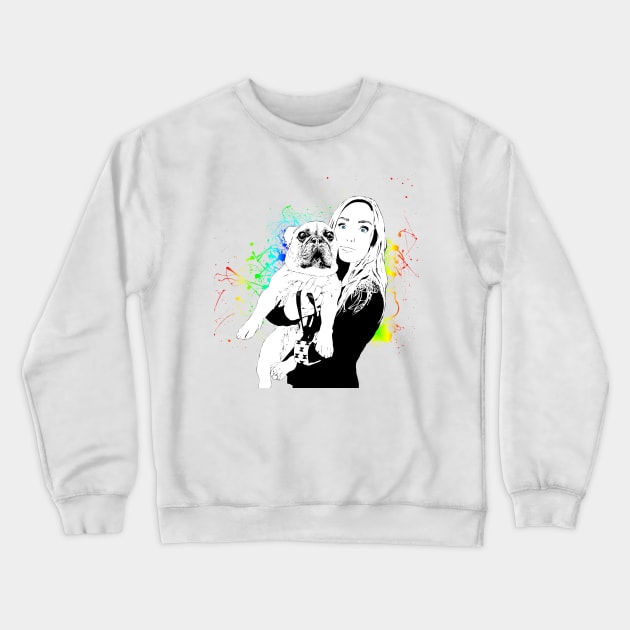 Caity Lotz Crewneck Sweatshirt by RotemChan